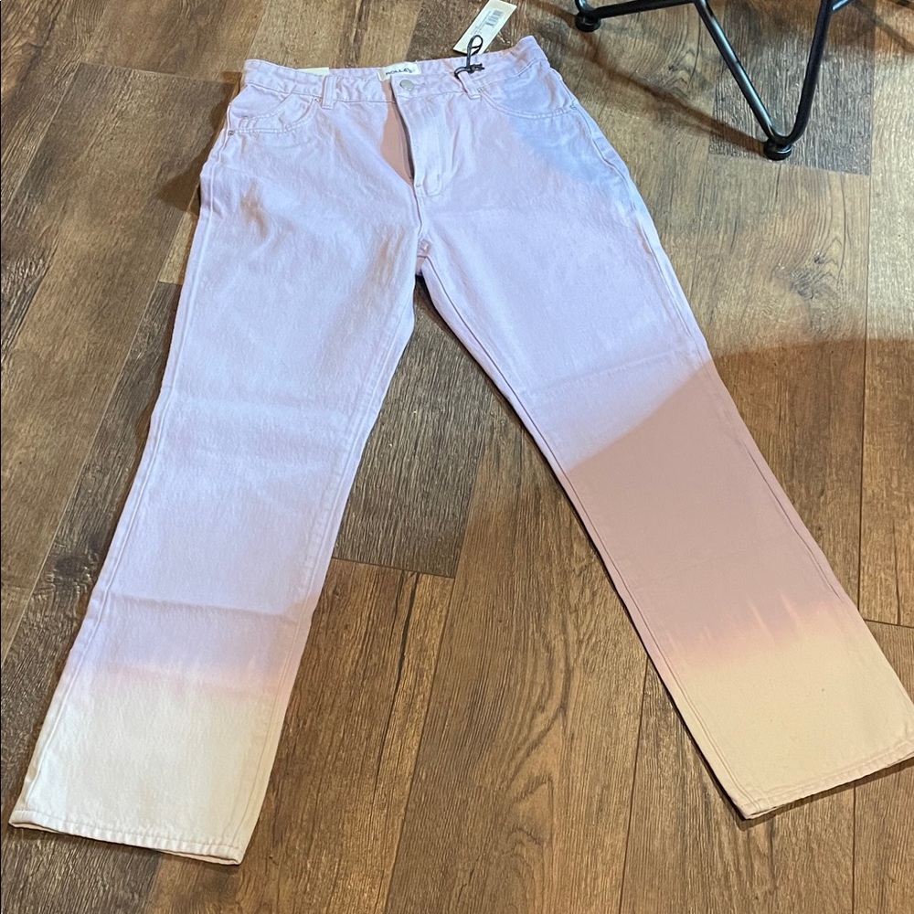 ROLLA'S Lavender Ombre Women's Straight Leg Jeans